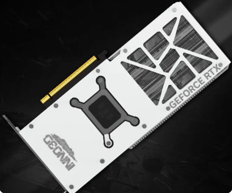 PLACA DE VIDEO GEFORCE RTX 5060 TI 16GB INNO3D WHITE GDDR7 128BITS N506T2-16D7X-191073W-NAC