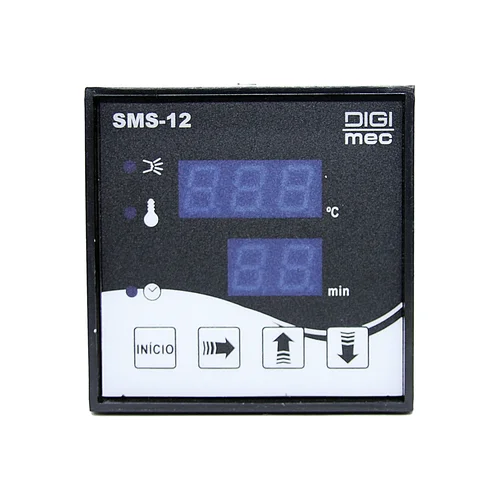 Controlador Microprocessado 72x72mm SMS-12 Digimec