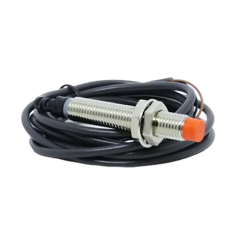 Sensor Indutivo Metálico 8mm Dist. Sensora 2mm 10-30Vcc PNP NA Cabo 1,5mts. CJY08E-02PA Digimec