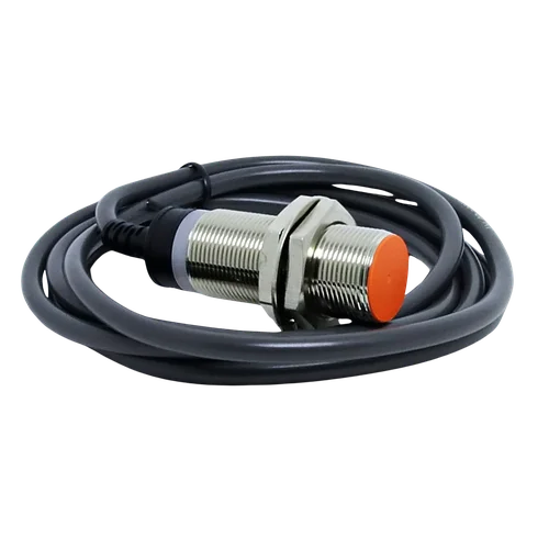 Sensor Indutivo Metálico 18mm Dist. Sensora 5mm 10-30Vcc NPN NA+NF Cabo 1,5mts. CJY18E-05NC Digimec