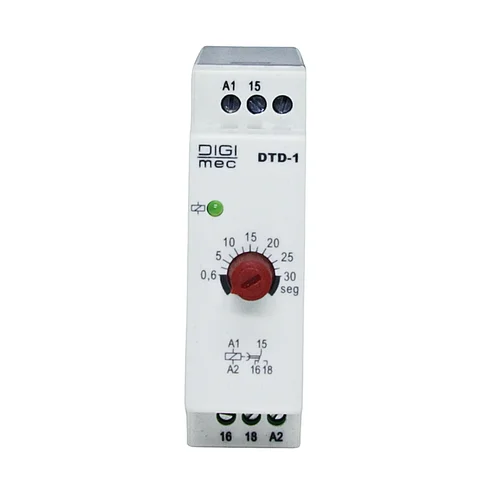 Temporizador Retardo na Desenergização DTD-1 Digimec