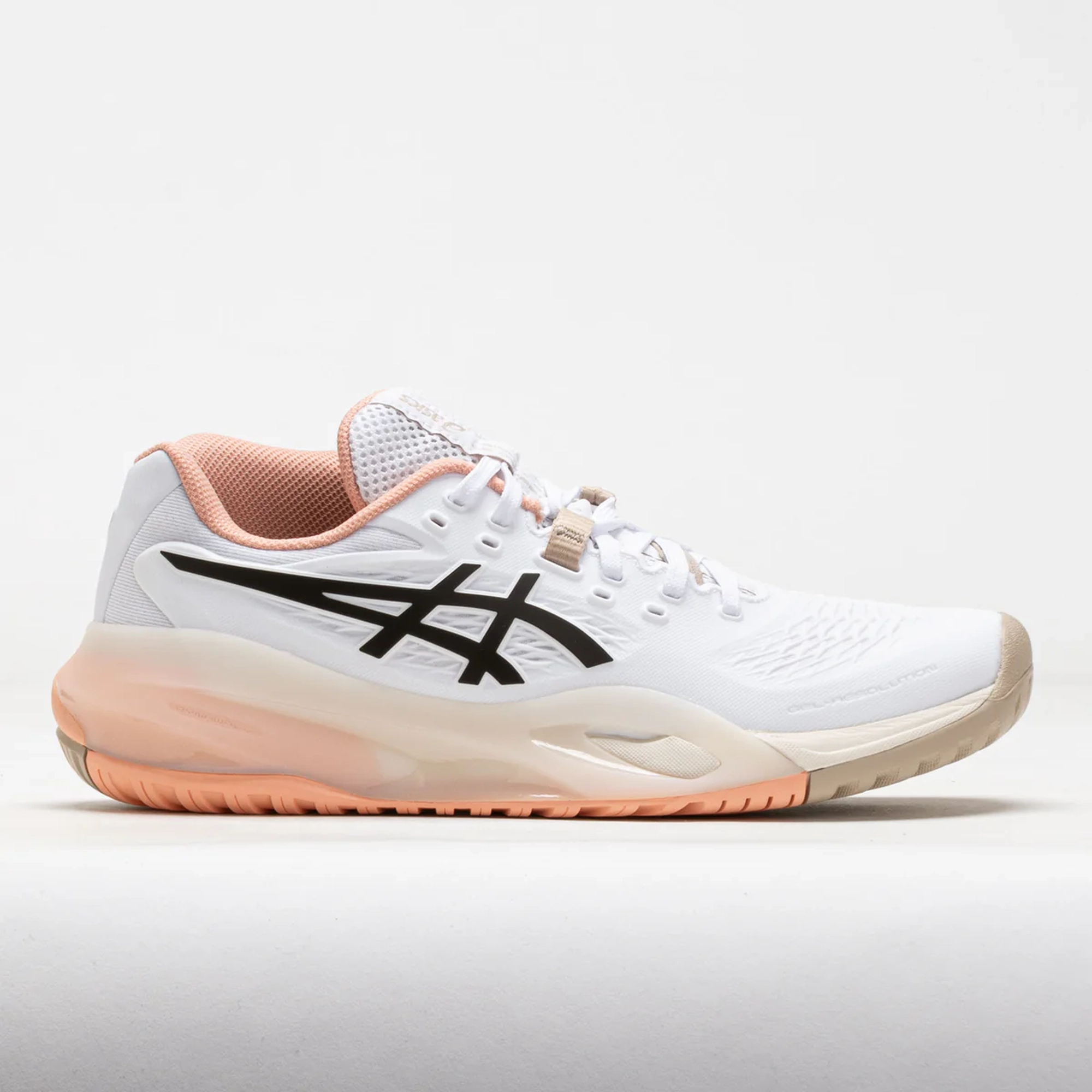 Tênis Asics Gel Resolution X - All Court - Branco/Café