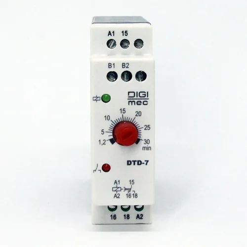Temporizador Retardo na Desenergização DTD-7 Digimec