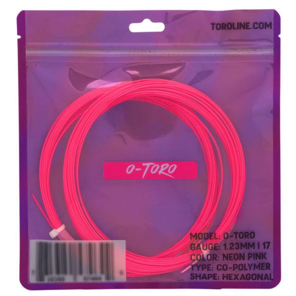 Passada de Corda Toroline O-Toro 17L 1.23mm - Rosa Neon